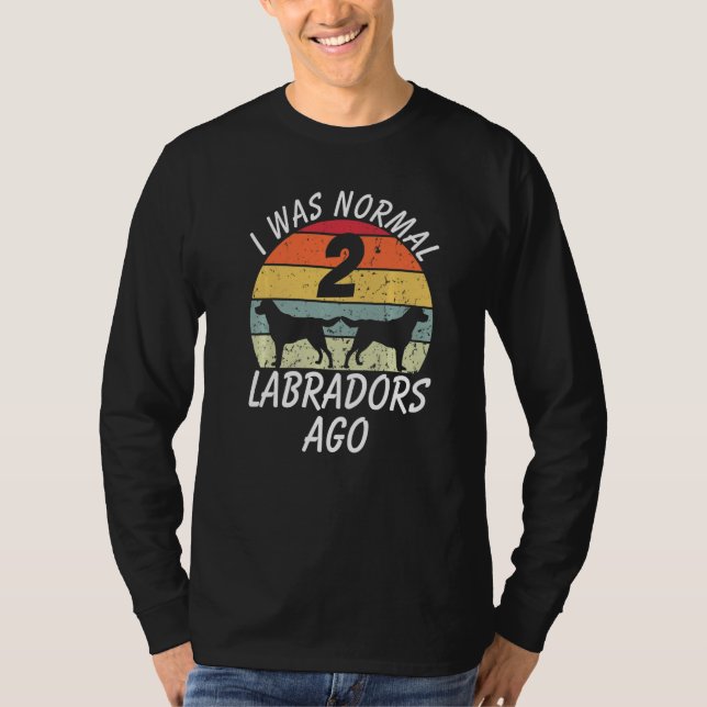 Camiseta Normal 2 Labrador Retriever Labrador lab dog Premi (Frente)