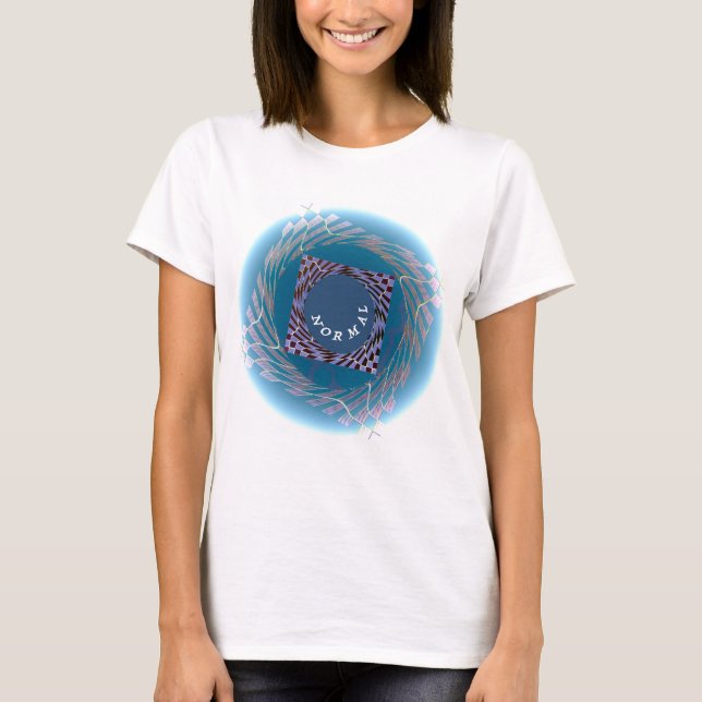 Camiseta Normal apenas seja uma pessoa normal  (Frente)