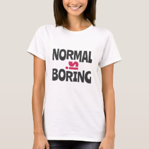 Camiseta Normal é Bordo