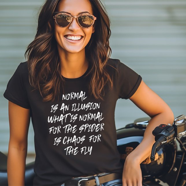 Camiseta Normal é uma ilusão (Criador carregado)