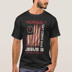 Camiseta Normal Não Está Retornando Jesus É Revelação 14 Ve
