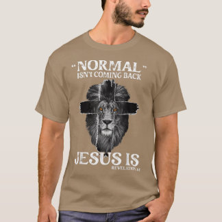 Camiseta Normal não está voltando Jesus é Revelação 14 Cr