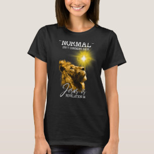 Camiseta Normal não está voltando Jesus é Revelação 14 Li
