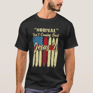 Camiseta Normal Não Está Voltando Jesus É Revelação 14 Nós