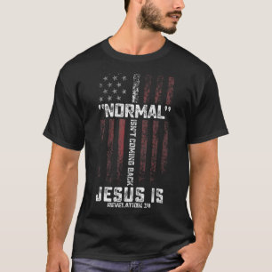 Camiseta Normal não está voltando, mas Jesus é a revolução