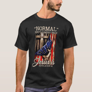 Camiseta Normal não está voltando, mas Jesus é o sinalizado