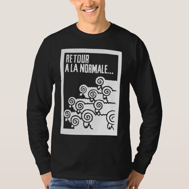 Camiseta normale de Alá do retour (Frente)