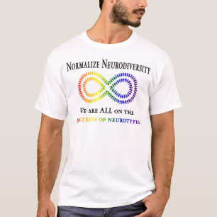 Camiseta Normalizar a Neurodiversidade
