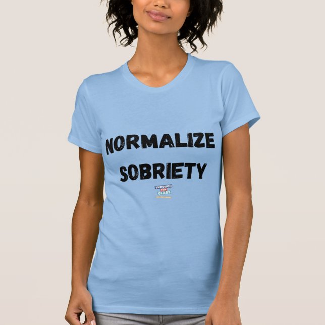 Camiseta Normalizar Sobriedade (Frente)