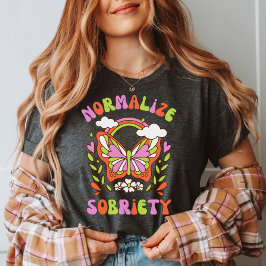Camiseta Normalizar Sobriedade | Sober Life | Reabilitação