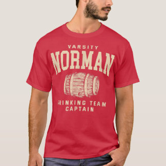 Camiseta Norman Bebendo Team Capitão Oklahoma Artesanato Be