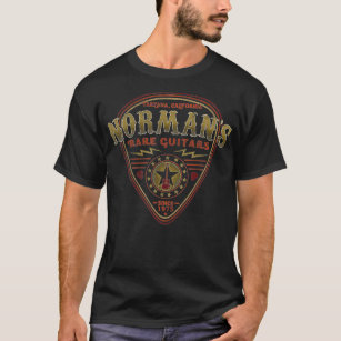 Camiseta Norman S Rare Guitars Oferece Música