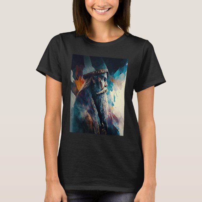 Camiseta Norse Viking Valhalla Viking Nordic Mythology  2 (Frente)