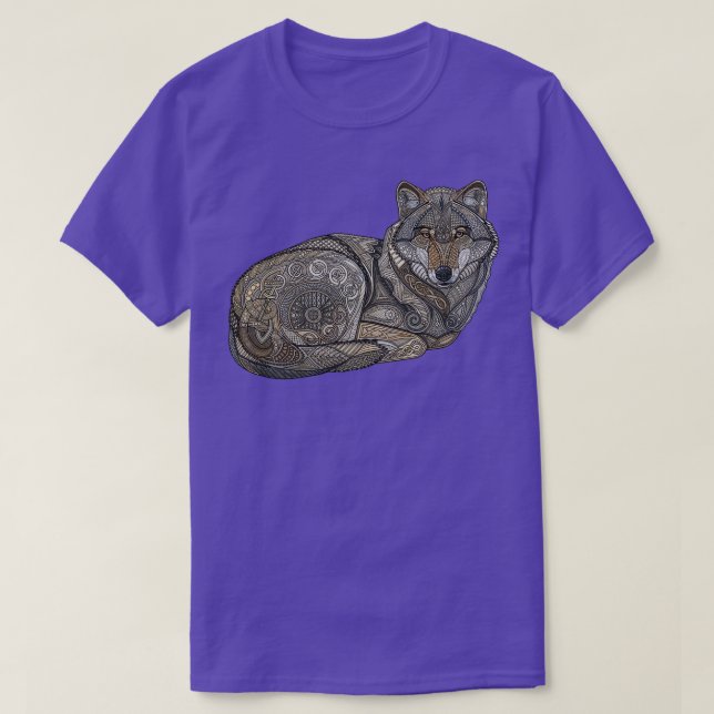 Camiseta Norse Wolf (Frente do Design)