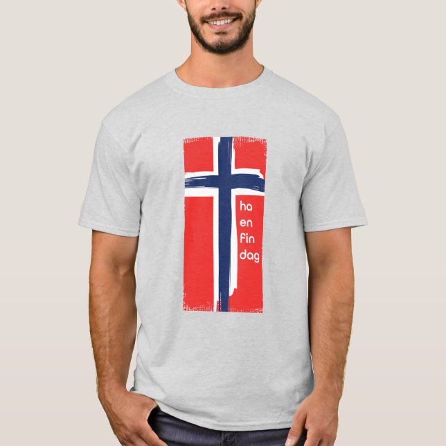 Camiseta Norsk - Tenha um Bom Dia (Frente)