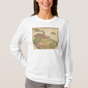 Camiseta Norte de Ámérica do Sul meio