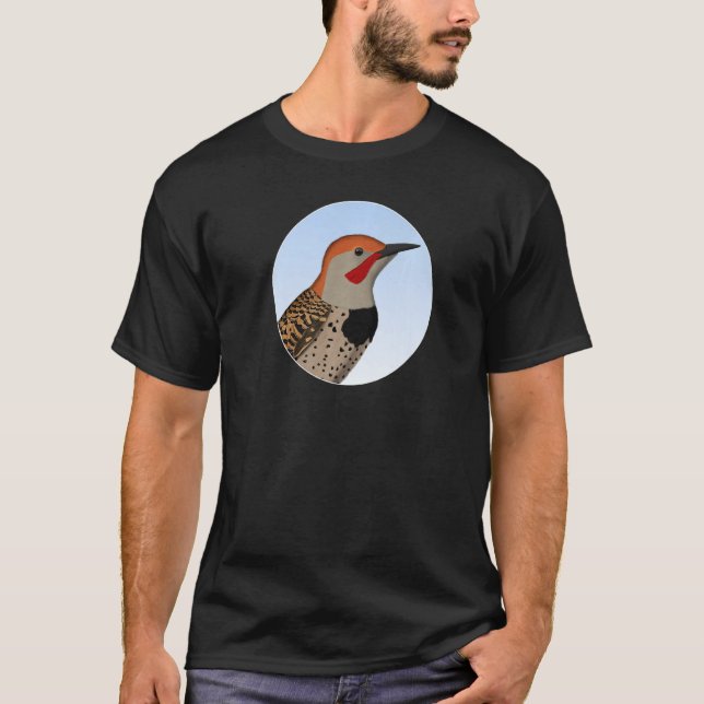 Camiseta Norte Flicker Bird Birdwatcher (Frente)