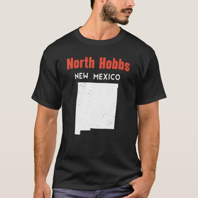 Camiseta Norte Hobbs Estados Unidos América Viagem Novo Méx (Frente)