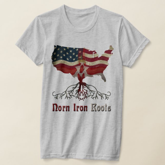 Camiseta Norte Irish American Roots T Shirt (Postura )