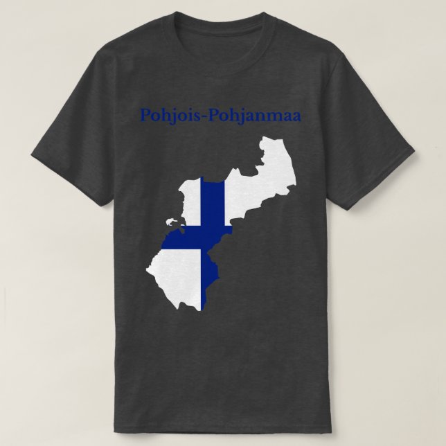 Camiseta Norte Ostrobothnia Finlândia (Frente do Design)