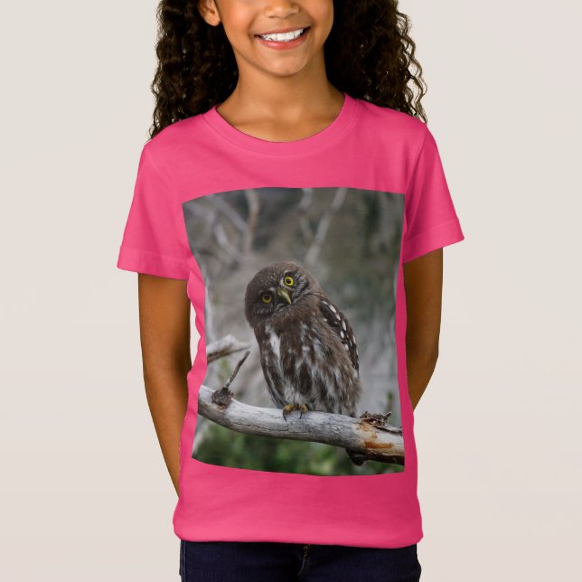 Camiseta Norte Pygmy Owl (Frente)