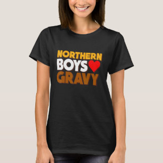 Camiseta Nortes Adoram Comidas Gravosas Comédia Diversão Fa