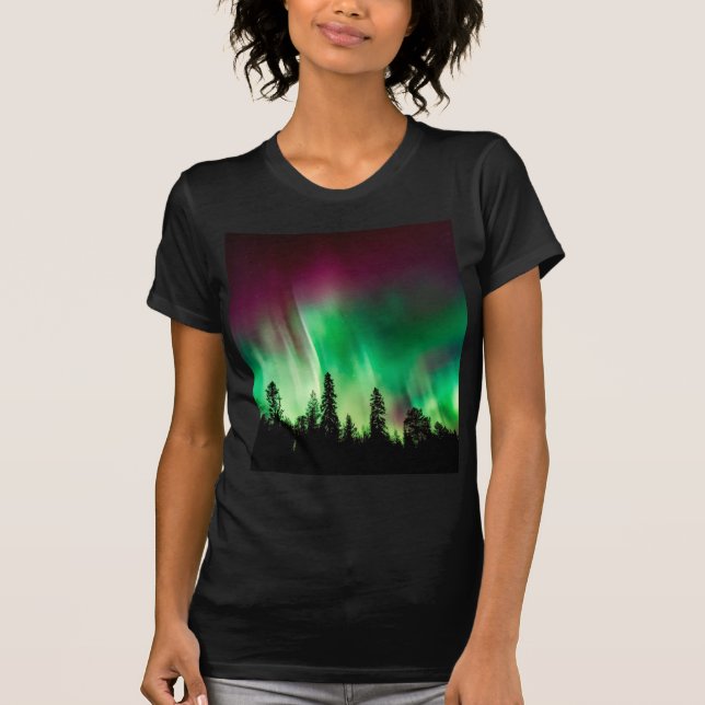 Camiseta Nortes Aurora borealis (Frente)