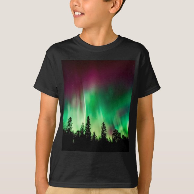 Camiseta Nortes Aurora borealis (Frente)