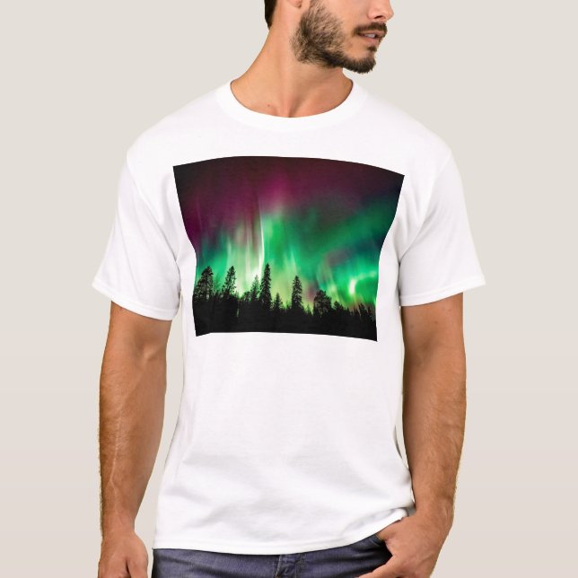 Camiseta Nortes Aurora borealis (Frente)