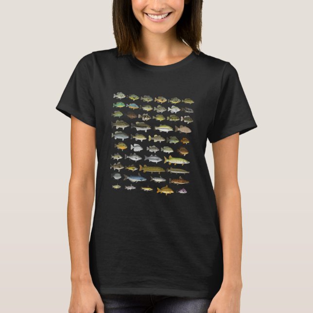 Camiseta North American Freshwater Fish Group (Frente)