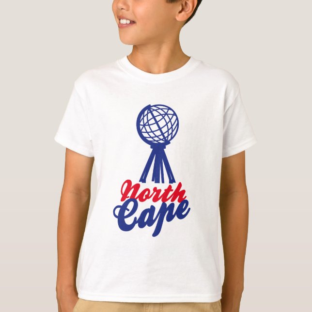 CAMISETA NORTH CAPE GLOBE SCULP. (Frente)