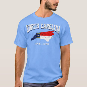 Camiseta North Carolina est 1789