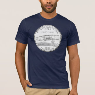 Camiseta North Carolina - obscuridade