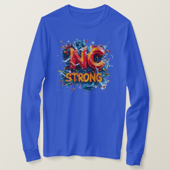 Camiseta North Carolina Strong (Frente do Design)