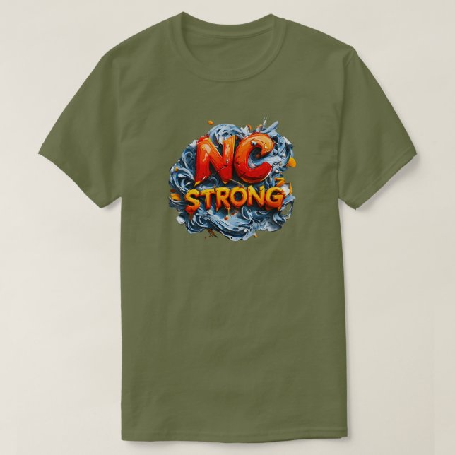 Camiseta North Carolina Strong (Frente do Design)