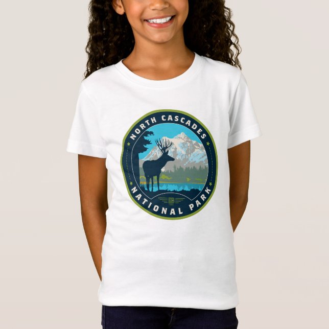 Camiseta North Cascades National Park (Frente)