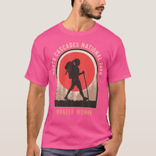 Camiseta North Cascades National Park Hiker Men Women Hiki