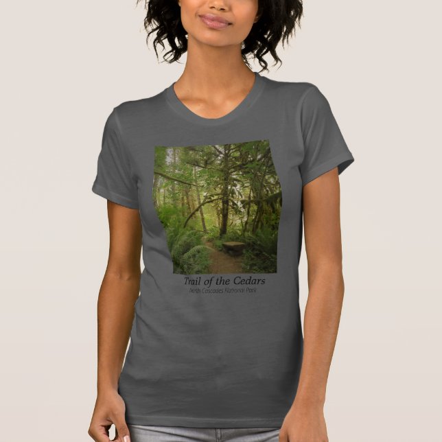 Camiseta North Cascades National Park Trail of the Cedars (Frente)