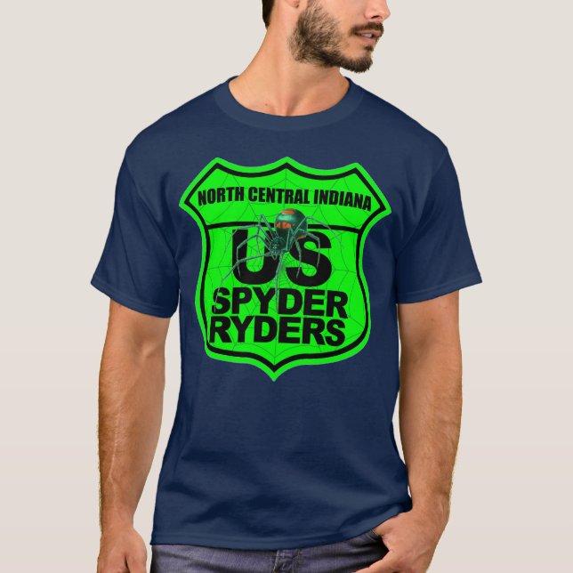 Camiseta North Central Indiana Chapter - Logo Safety Green (Frente)