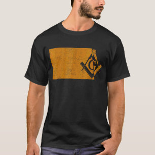 Camiseta North Dakota Masons Grand Lodge Freemason do Pai