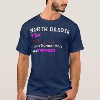 Camiseta North Dakota Stronger Mãe