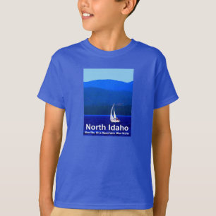 Camiseta North Idaho Blue