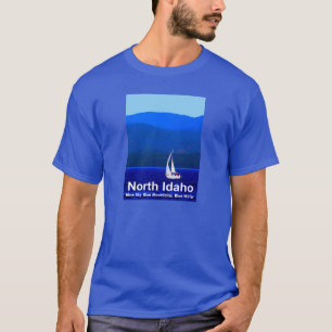 Camiseta North Idaho Blue