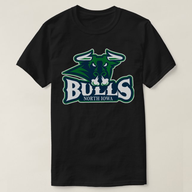 Camiseta North Iowa Bulls (Frente do Design)