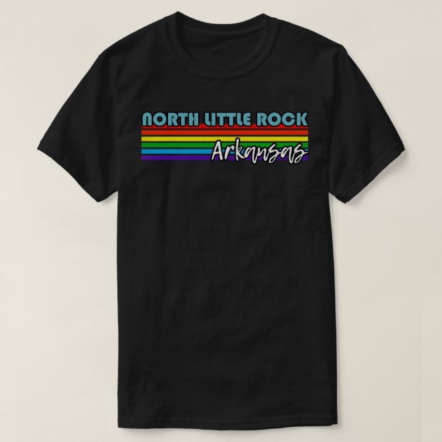 Camiseta North Little Rock Arkansas Pride North Little Roc (Frente do Design)