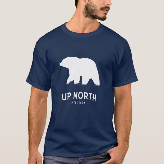 Camiseta North Michigan Bear (Frente)