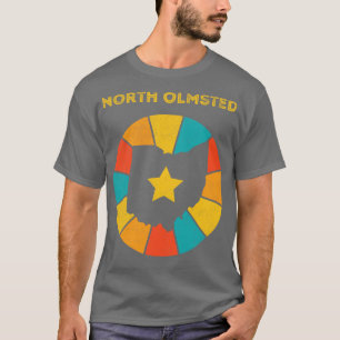 Camiseta North Olmsted Ohio Vintage - Vintage angustiada So