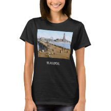 North Pier em Blackpool, Inglaterra (c. 1900)