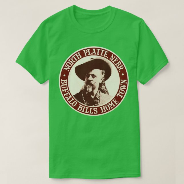 Camiseta North Platte Nebraska (Frente do Design)