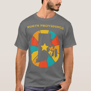 Camiseta North Providence Rhode Island Vintage se aflita